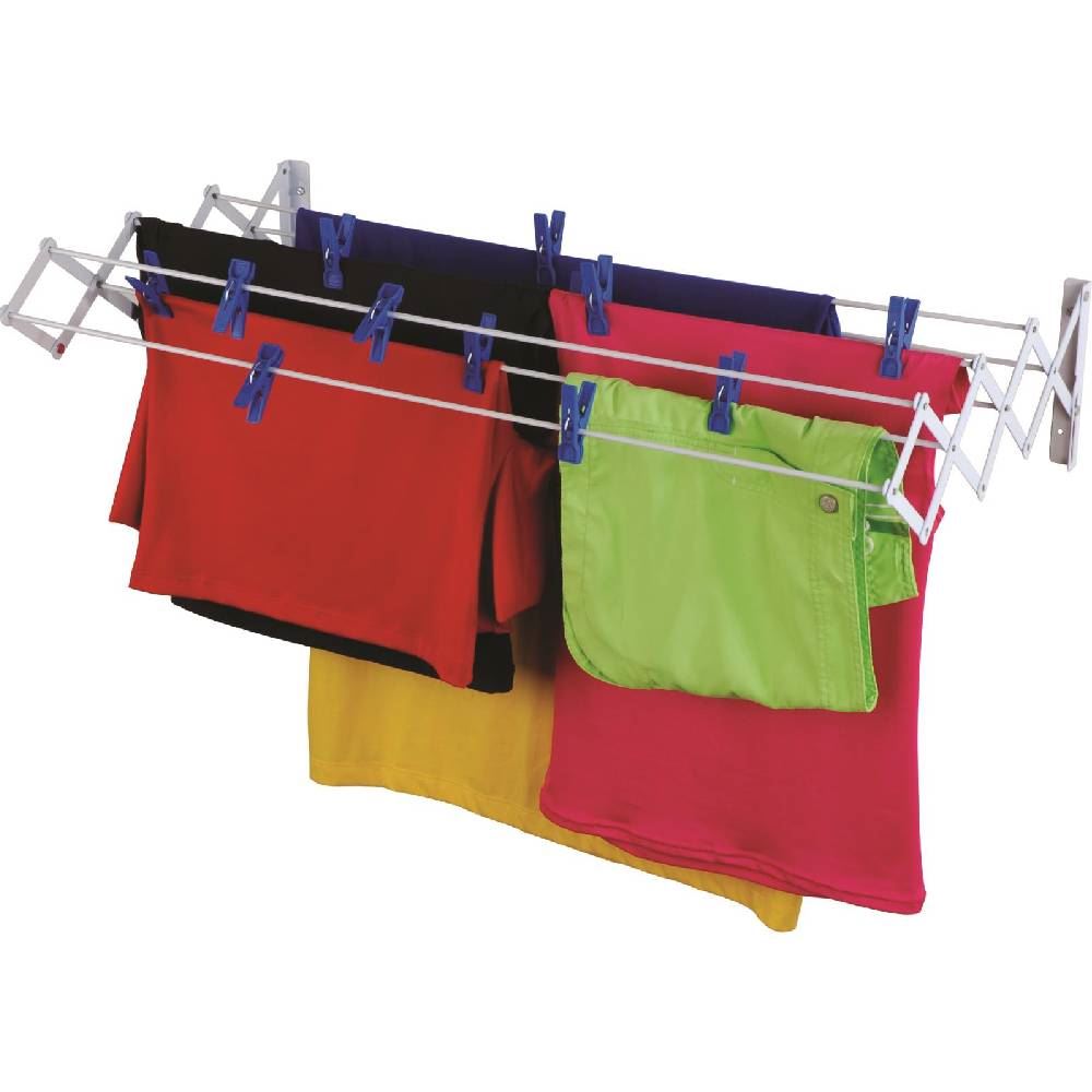 Varal de Parede Sanfonado Aço